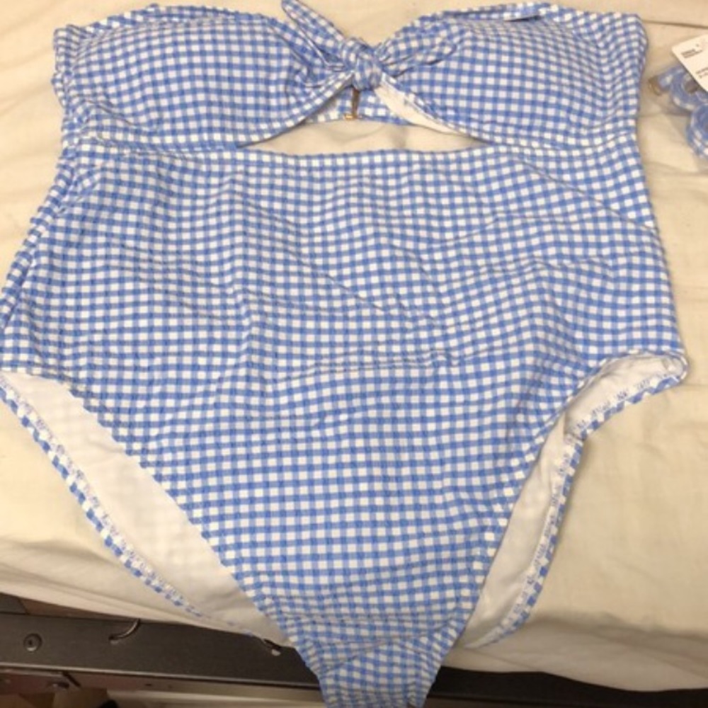 Gingham Bathing Suit